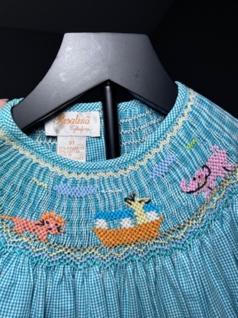 Rosalina Toddler Girl Smocked Dress, 3T