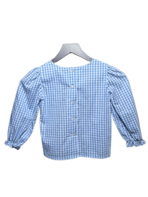 The Beaufort Bonnet Girl's Beatrice Bow Blouse, 5