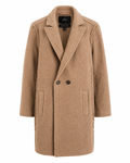 J. Crew Italian Boiled Wool Double-Breasted Coat, Women's 8
