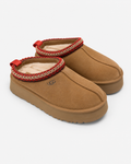 UGG Chestnut Platform Suede Slippers, Women's 9