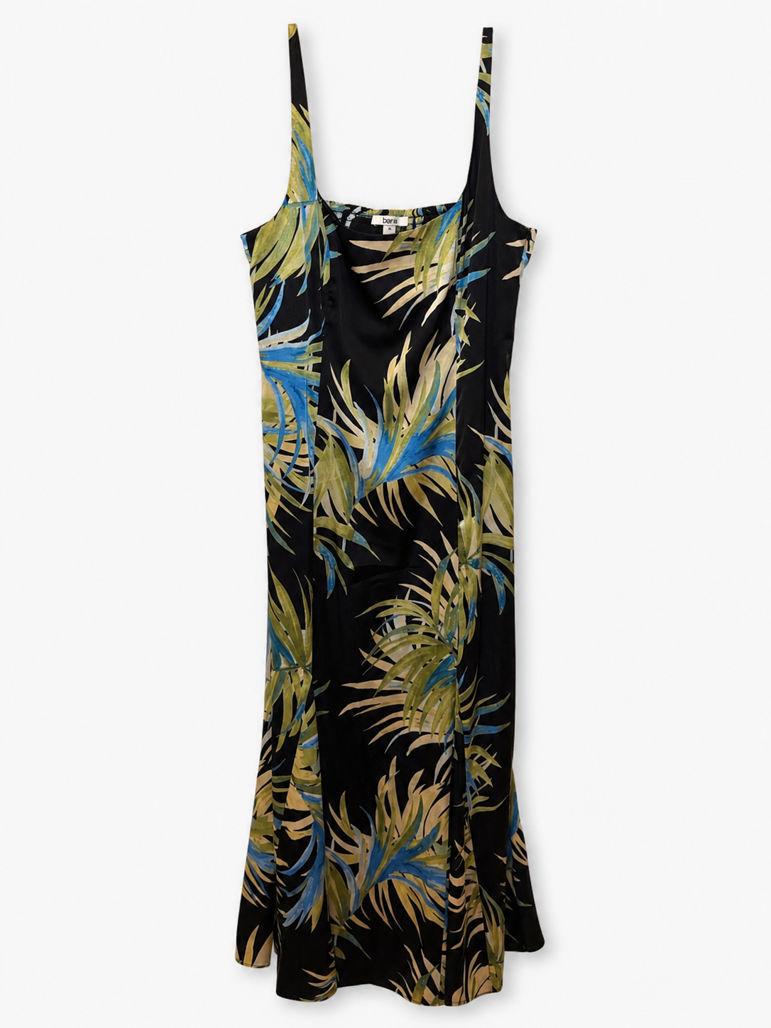 BAR III Tropical Print Sleeveless Maxi Dress, Women's Medium