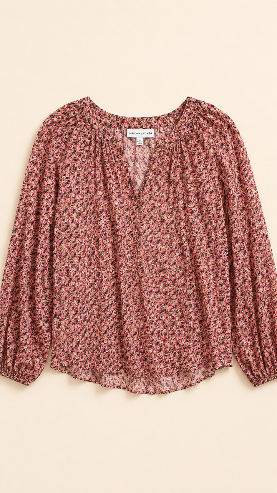 Gibson x Latimer Women's Business Casual Top, Women's XL
