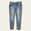 Lucky Brand  Lolita Skinny Distressed Jeans, 00/24