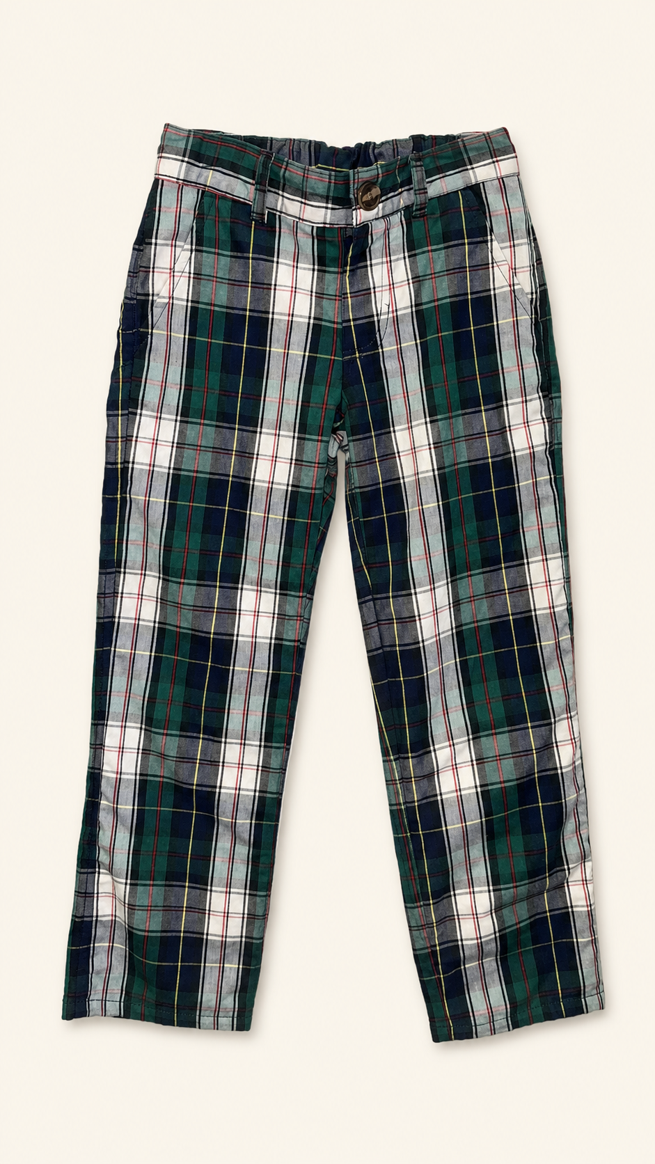 The Beaufort Bonnet Boys’ Tartan Plaid Pants, Boys 6