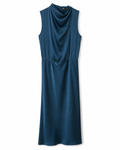 PRETTYGARDEN Teal Sleeveless Maxi Dress, Women's Large