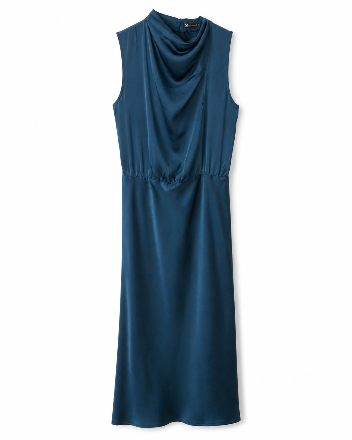 PRETTYGARDEN Teal Sleeveless Maxi Dress, Women's Large