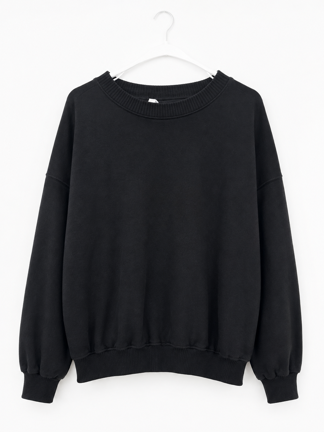 Zenana  Essential Fleece Pullover Sweatshirt, Large