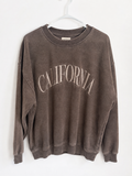 Reflex "California" Graphic Fleece Sweatshirt, Juniors Small