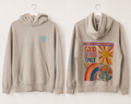 Natural Life "Good Vibes Only" Graphic Hoodie, Women's Small