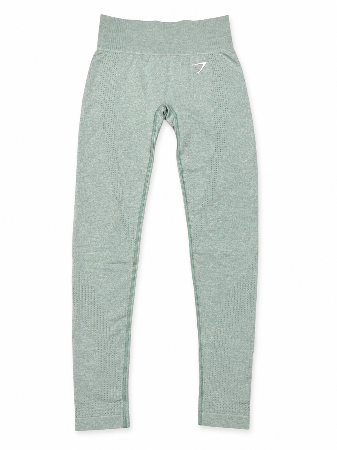 Gymshark Seamless High-Waisted Leggings | Sage Green, Women's Small