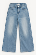 Vanilla Star High Rise Wide Leg Jeans | Light Wash, 0