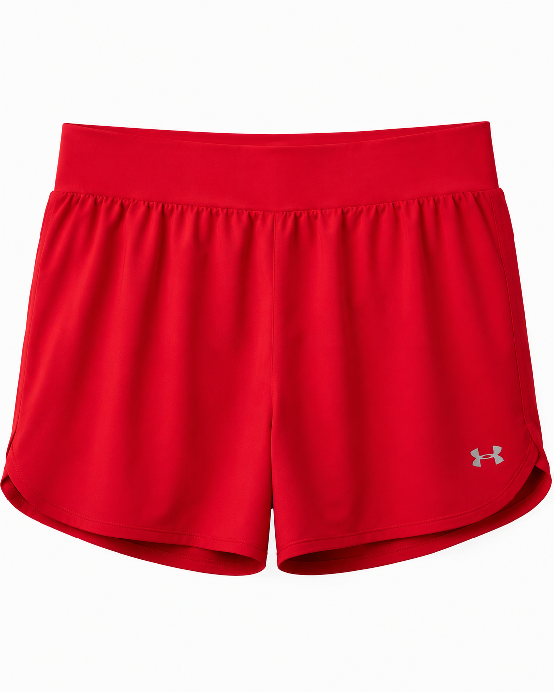 Under Armour Women's Fly-By Running Shorts – Red, X-Large