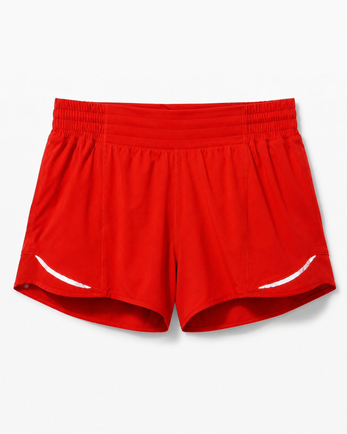Lululemon Hotty Hot High-Rise Lined Running Shorts – Red, 8