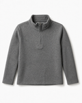 Crewcuts Kids’ Heather Gray Quarter-Zip Pullover, 6/7