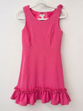 Zac Posen Girls Sleeveless Ruffle Hem Dress, Girls 10