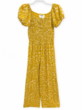 Old Navy Smocked Floral Jumpsuit, Girls 14/16