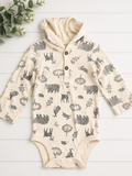Carter's Woodland Hooded Bodysuit, 18 mo.