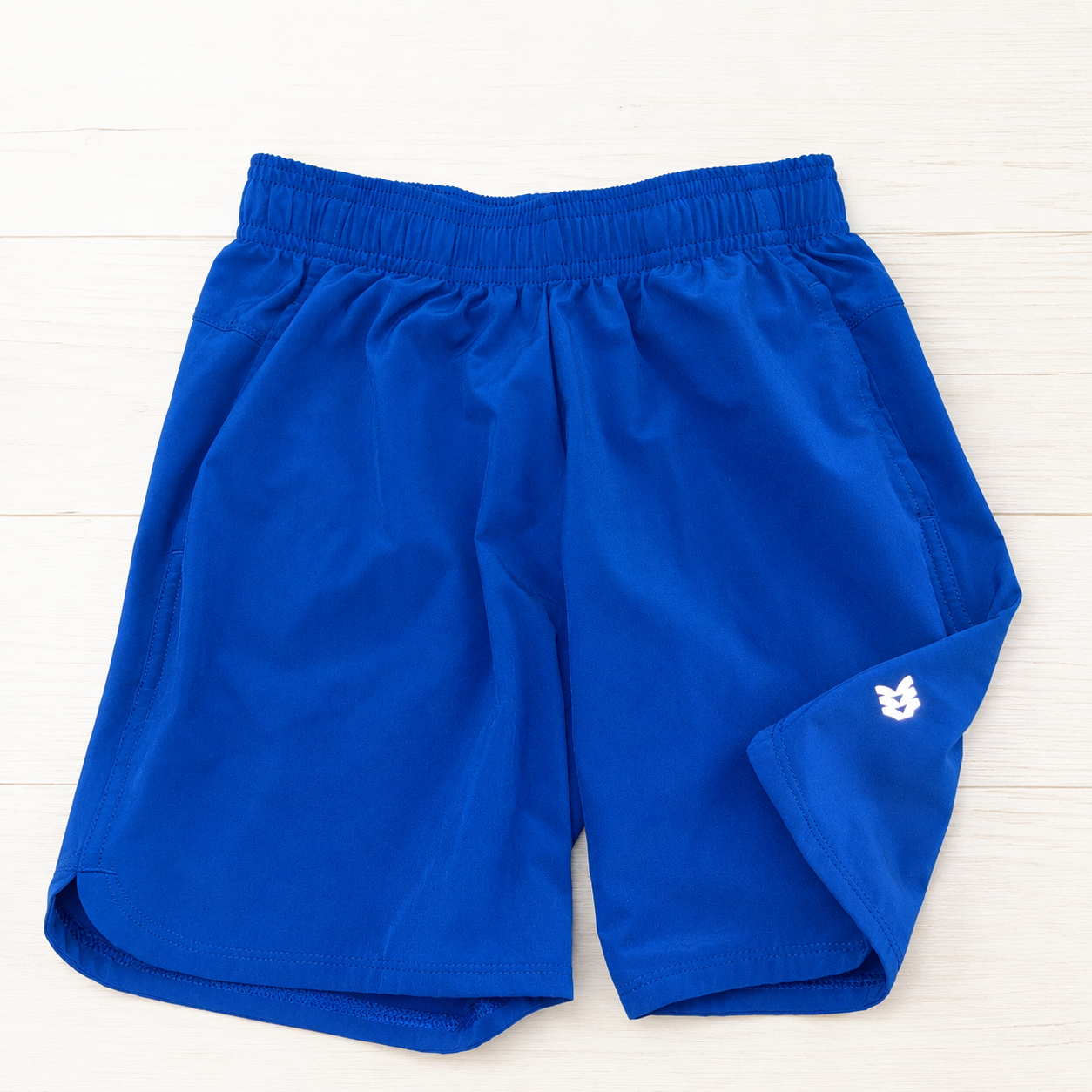 All in Motion Royal Blue Athletic Shorts with Built-In Liner, Boys 6/7