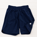 All in Motion Navy Athletic Shorts with Built-In Liner, Boys 6/7