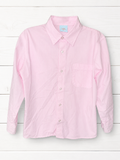 Southern Sunshine Pink Stripe Button-Down Shirt, Boys 6