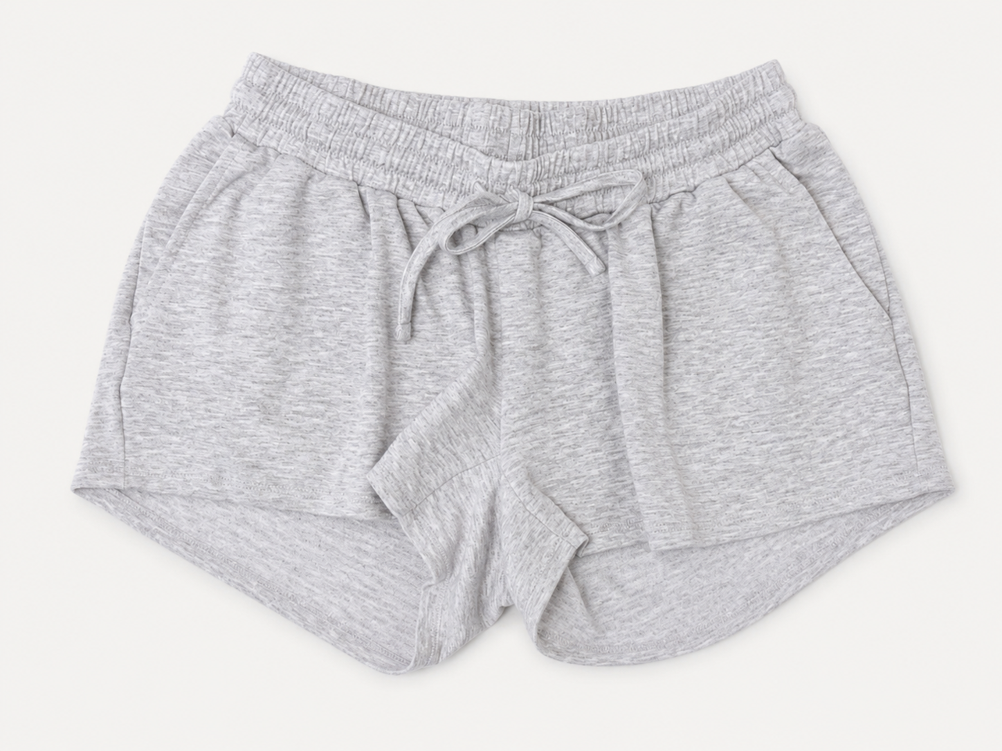 Sonoma Gray Knit Lounge Shorts, Small