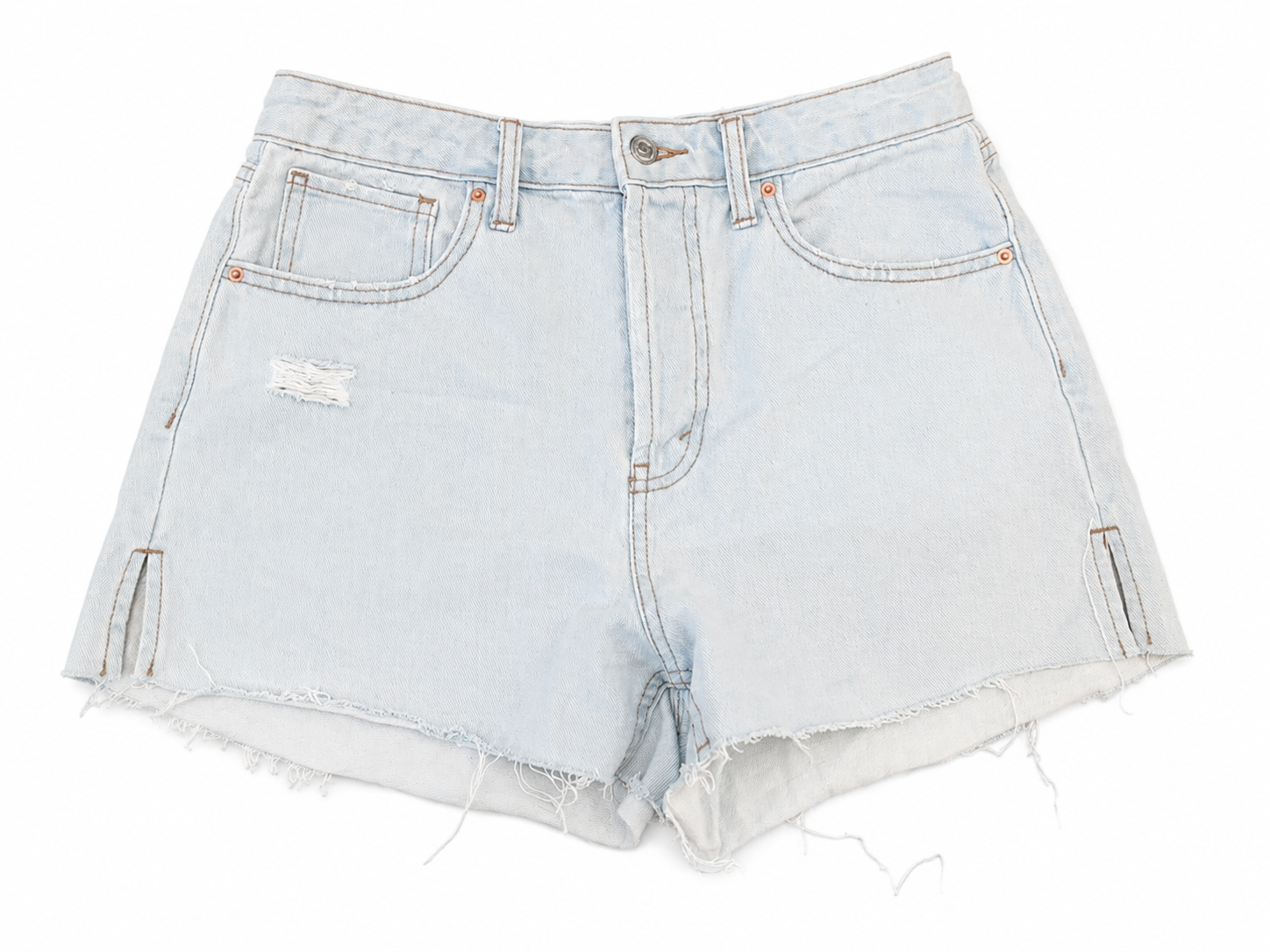 Wild Fable Distressed High-Rise Denim Shorts, Women's 6