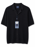 Steel & Jelly Jacquard Textured Button-Front Knit Shirt, NWT, Men's XL