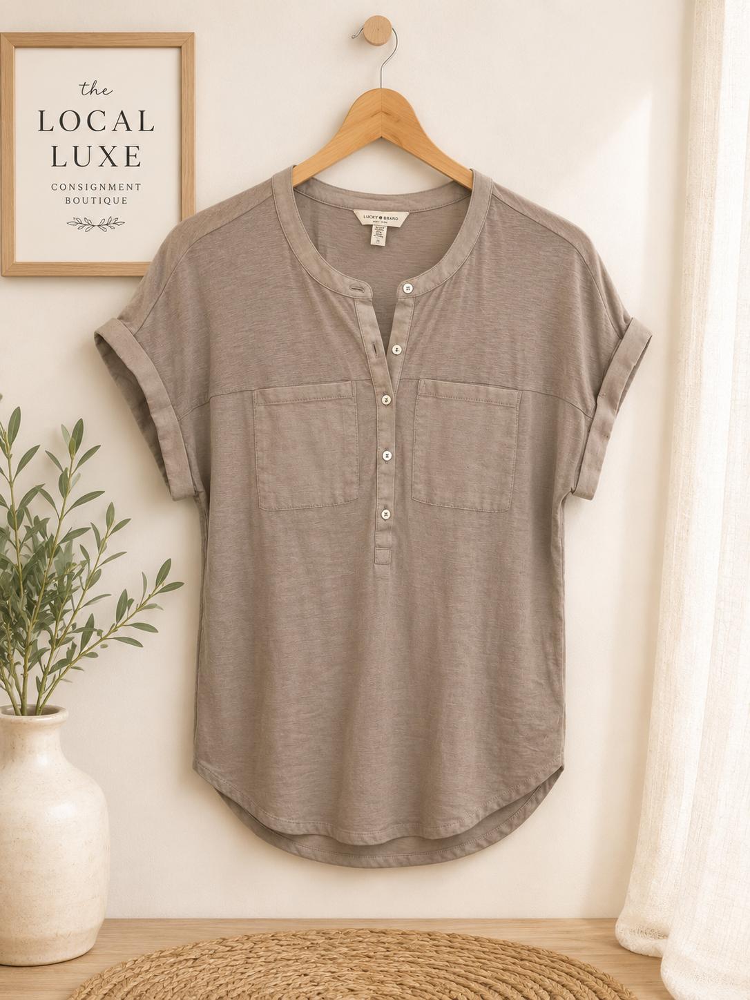Lucky Brand Women's Business Casual Top, X-Small