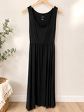 A New Day Black Sleeveless Maxi Dress, X-Small