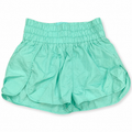 Mint Green Lightweight Pull-On Shorts, Medium