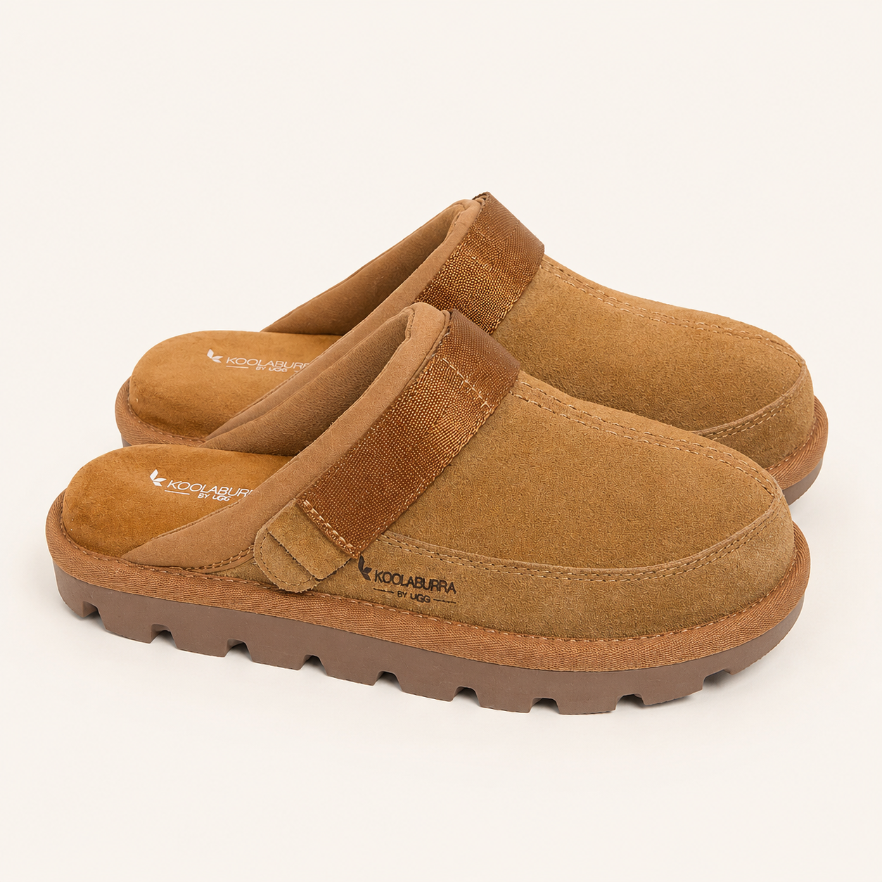 Koolaburra by UGG Suede Platform Clogs – Chestnut, Women's 6