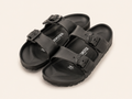 Birkenstock Black Arizona Essentials EVA Sandals, 5-5.5