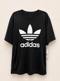Adidas Men's Black Originals Trefoil Logo Tee, NWT, Medium