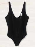H&M Black One-Piece Swimsuit, NWT, Women's XL