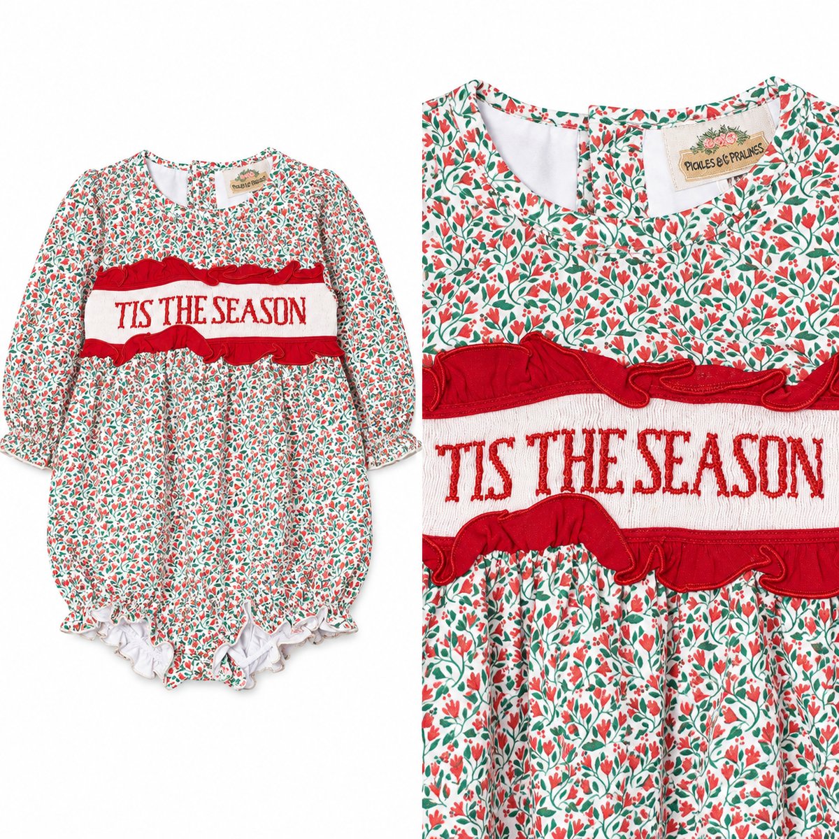 Pickles & Pralines “’Tis the Season” Christmas Bubble, 18 mo.