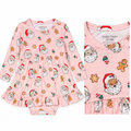 Angel Dear Santa Gingerbread Skirted Bodysuit NWT, 12-18 mo.