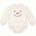 Little Planet Snowman Organic Cotton Bodysuit, 18 mo.