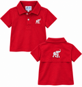 Little Britches Boutique Red Elephant Polo, 12 mo.