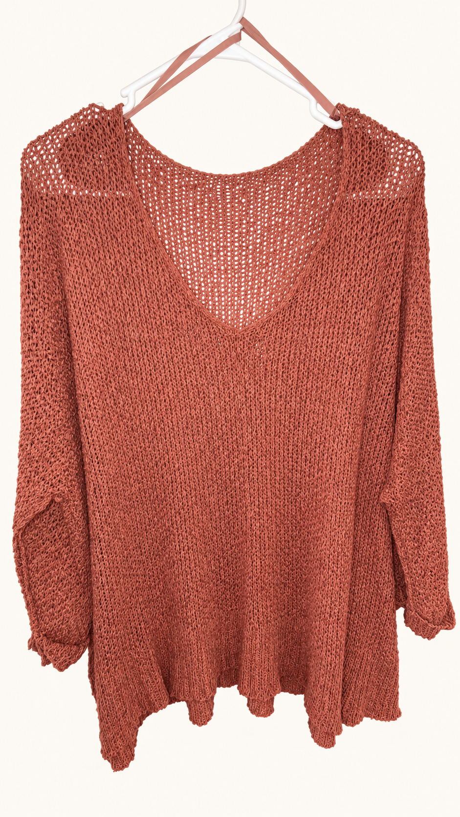 Wishlist Oversized Open-Knit Sweater, Small/Medium