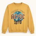 AC/DC World Tour 1979 Graphic Sweatshirt, X-Small