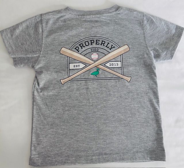 Grey Properly Tied Boys SS Shirt 4, Boys 4