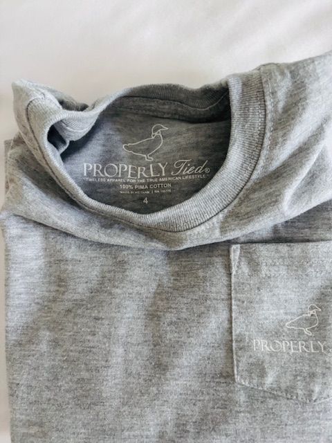 Grey Properly Tied Boys SS Shirt 4, Boys 4