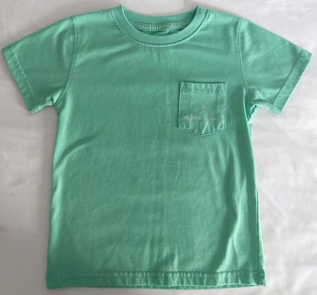 Light Green Properly Tied Short Sleeve, Boys 4