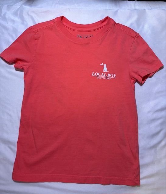 Local Boy Outfitters, Red Boys SS Shirt, Youth X-Small