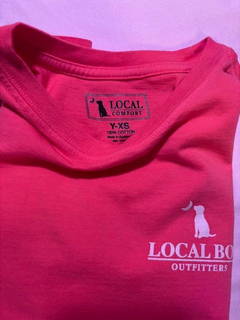 Local Boy Outfitters, Red Boys SS Shirt, Youth X-Small