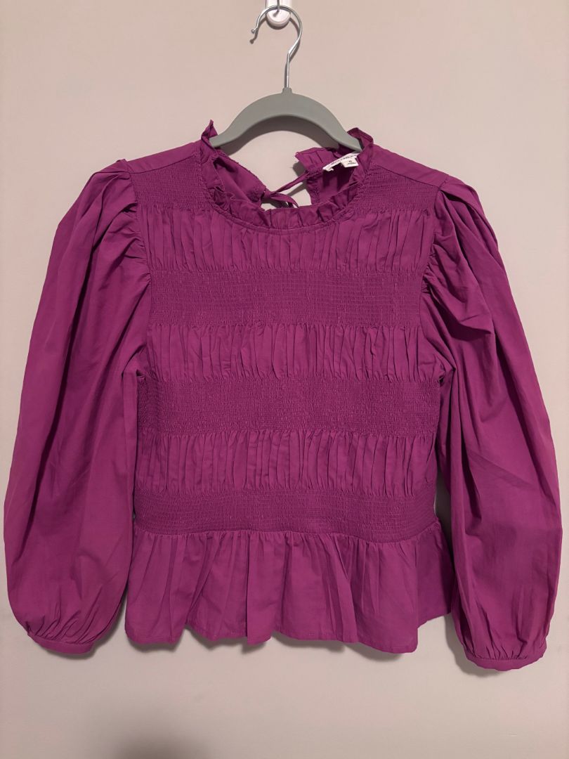 Purple &merci Boutique Top, Adult Small