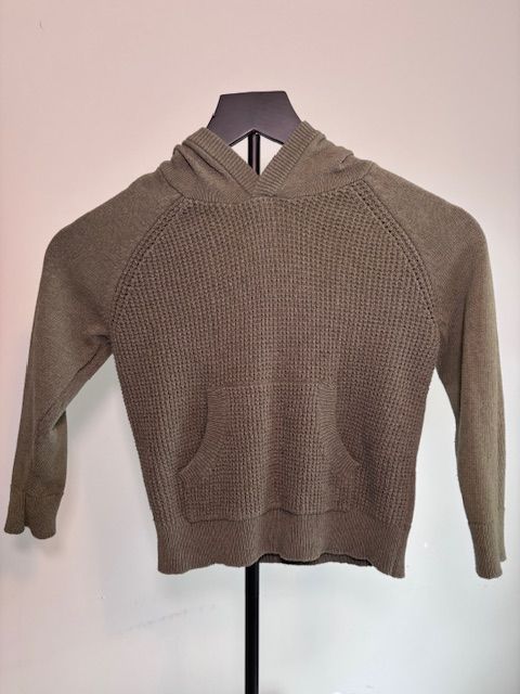 Dark Green Cat & Jack Boys Sweater with hood, 5T