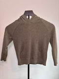 Dark Green Cat & Jack Boys Sweater with hood, 5T