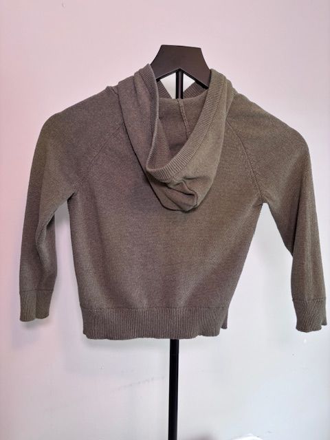 Dark Green Cat & Jack Boys Sweater with hood, 5T