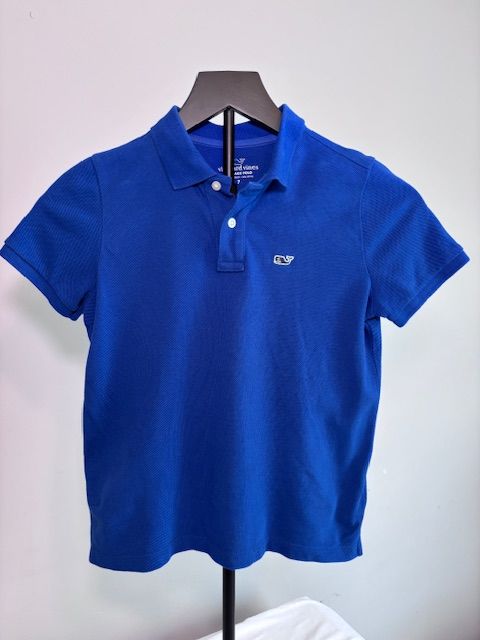 Royal Blue Vineyard Vines Boys Polo, 7